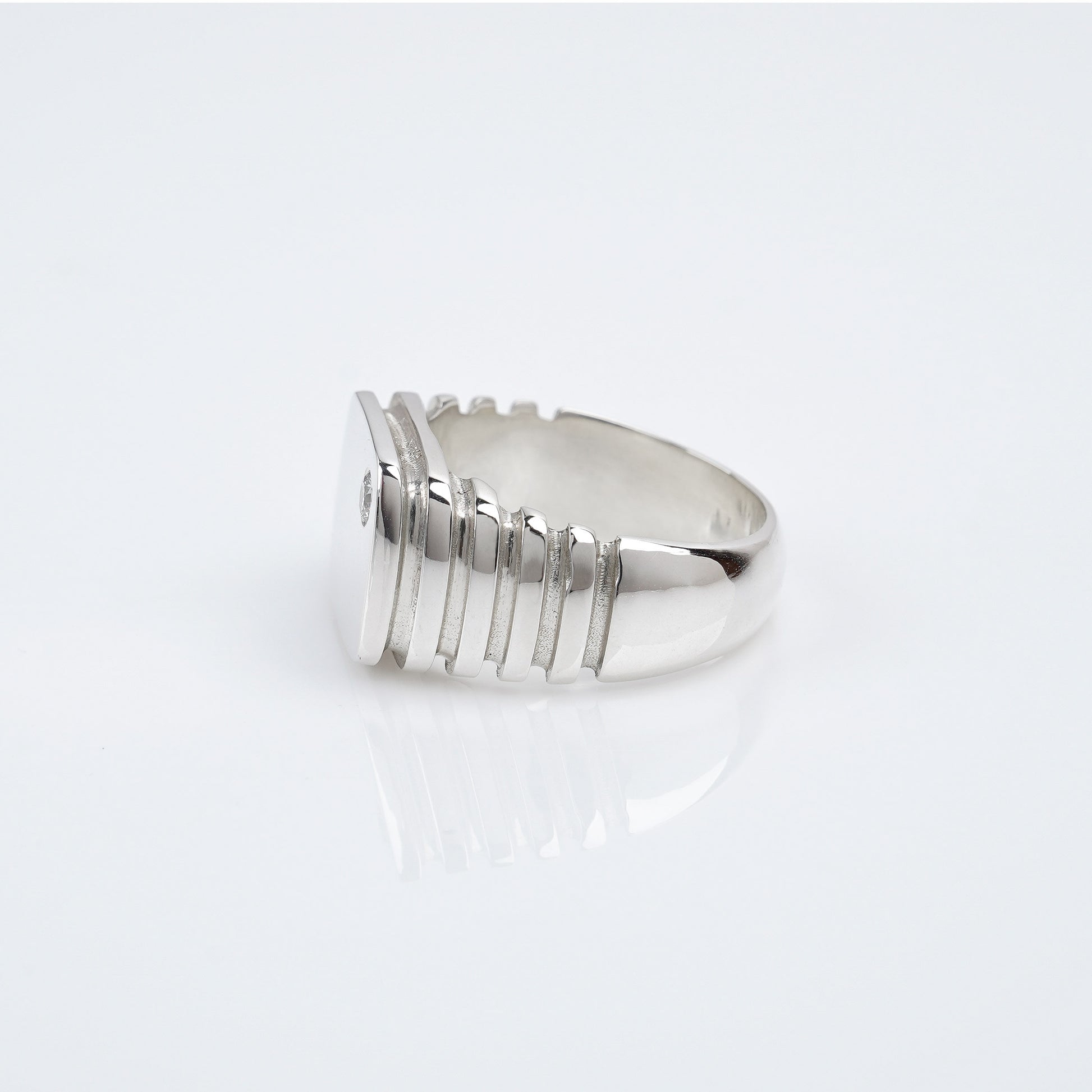 Growth Square Signet - Diamond