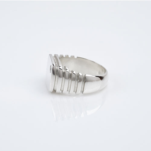 Growth Square Signet - Diamond